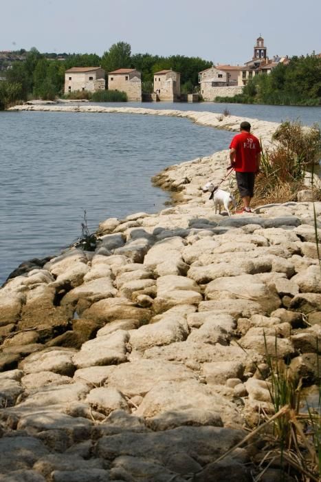 Sequía en Zamora: El Duero, bajo mínimos