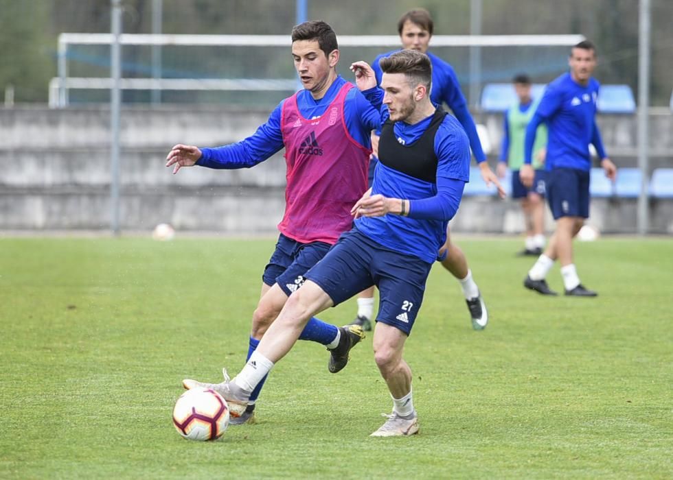 Entrenamiento del Oviedo