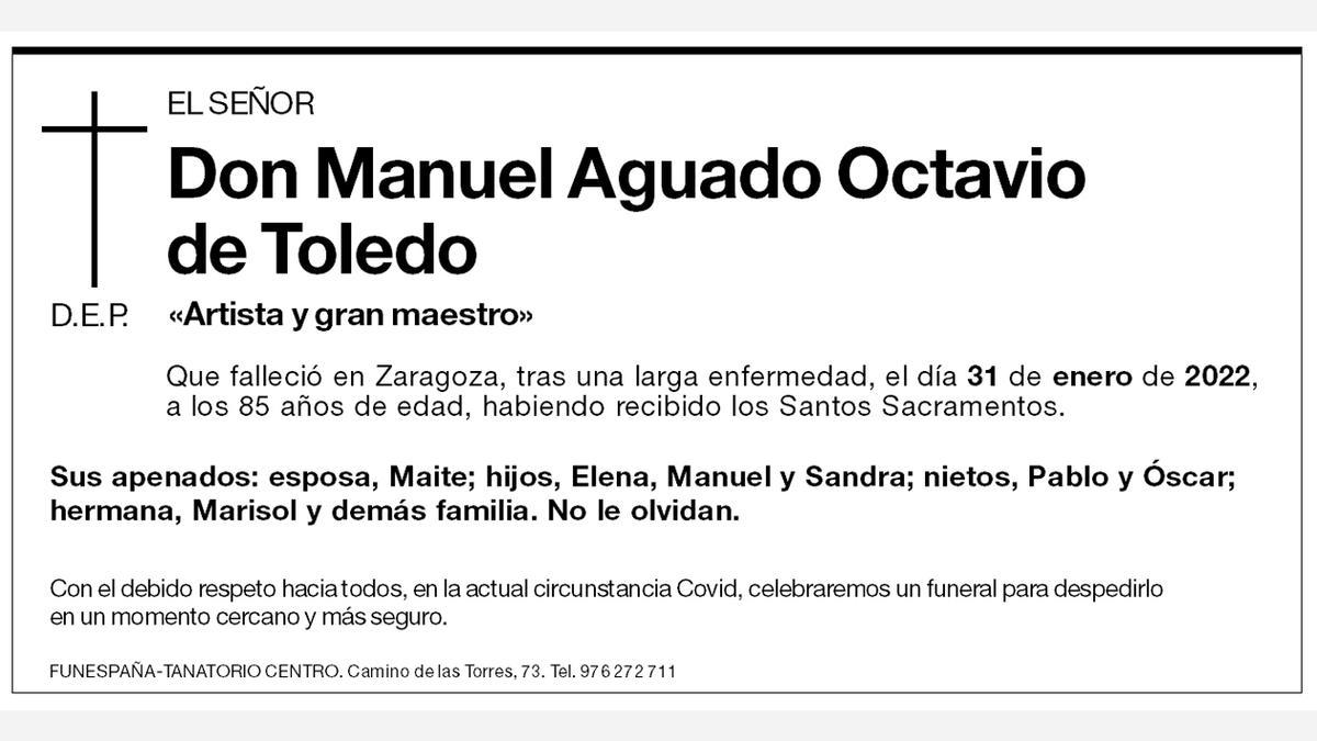 Manuel Aguado Octavio de Toledo