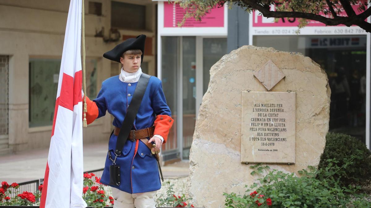 Homenaje a los maulets en Xàtiva