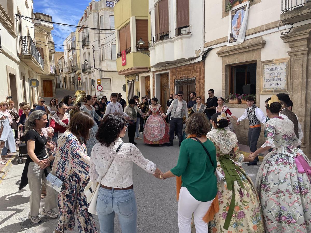 L'alegria fa rogle en el Poble Nou de Benitatxell
