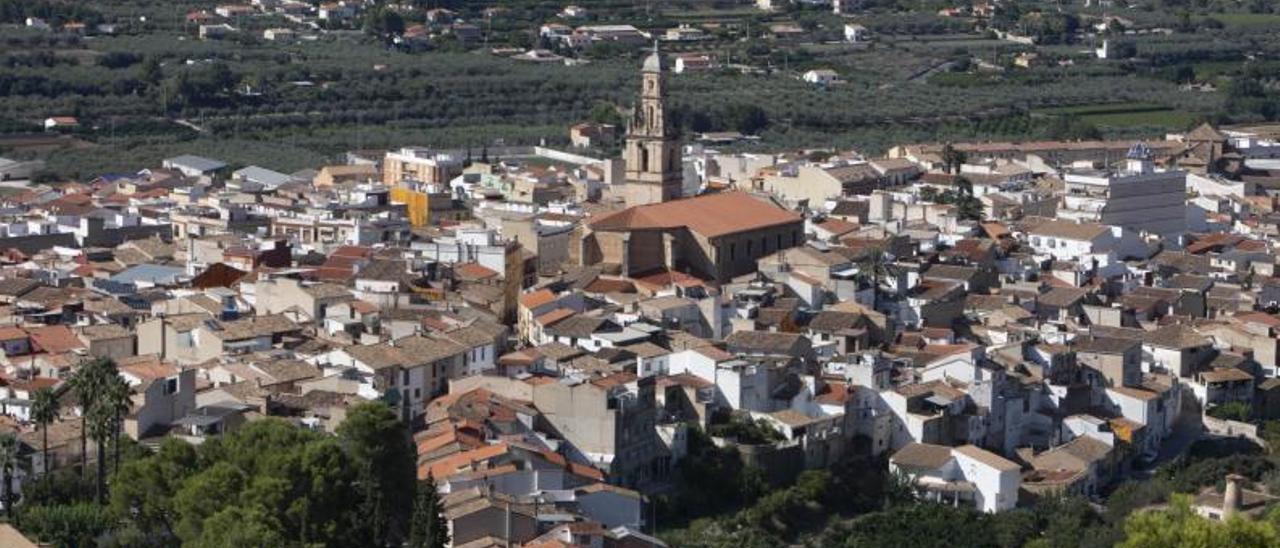 Vista general de la población de Enguera. | PERALES IBORRA