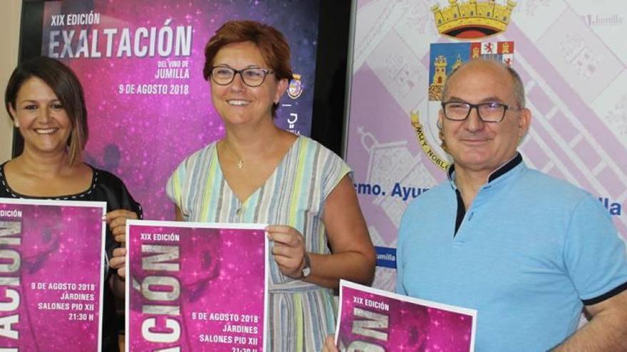 La Fiesta de Exaltación del Vino se presentó ayer en el Ayuntamiento de Jumilla.