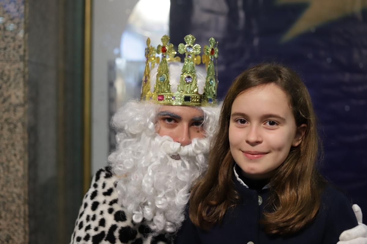 Fotos con los Reyes Magos realizadas el 2 de enero de 2018