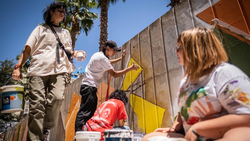 Alumnos del IES María Belén Morales recrean la última obra de la artista