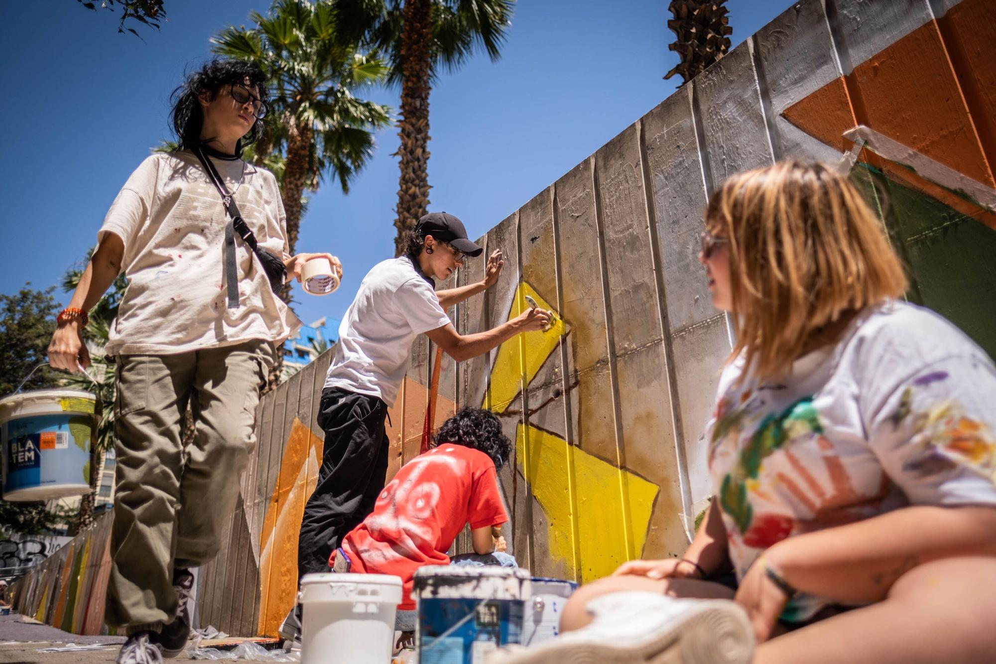 Alumnos del IES María Belén Morales recrean la última obra de la artista