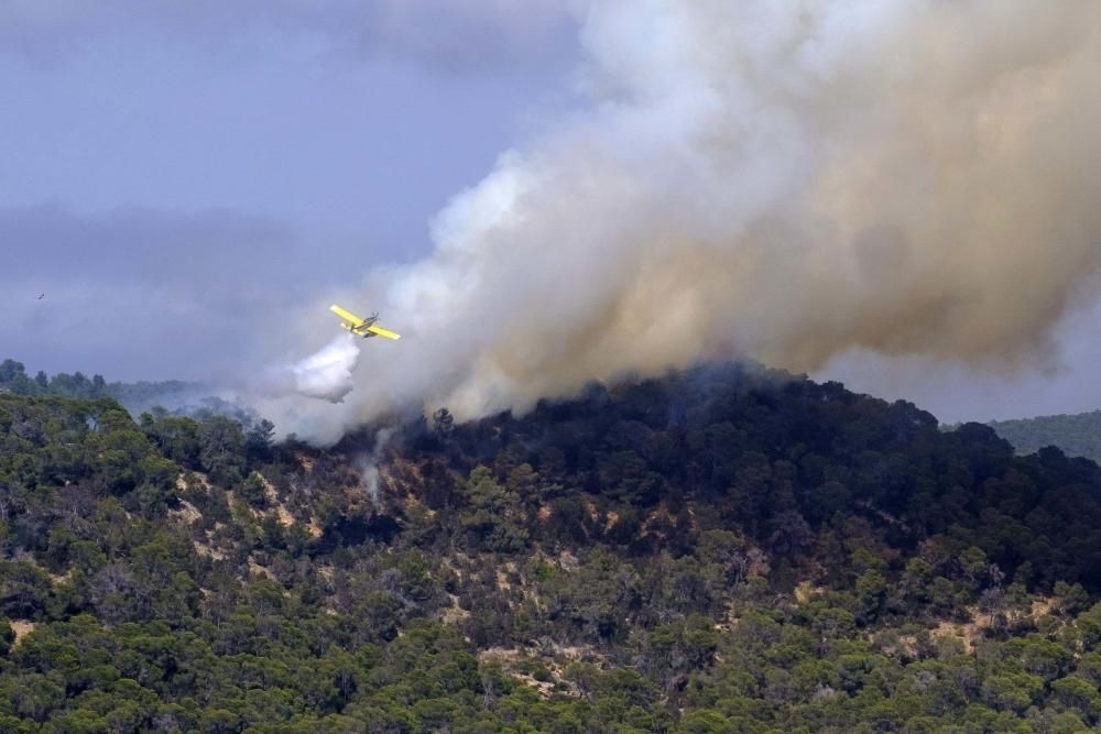 Incendio en Sant Antoni