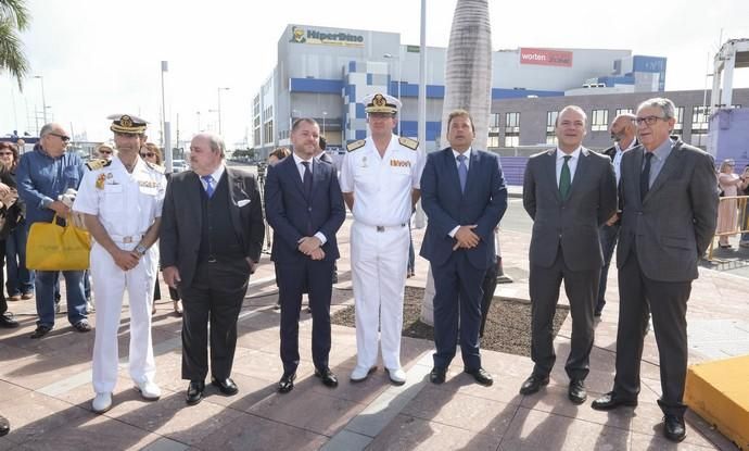 LAS PALMAS DE GRAN CANARIA. Monumento a la circunnavegación y nuevo muelle Elcano  | 12/11/2019 | Fotógrafo: José Pérez Curbelo