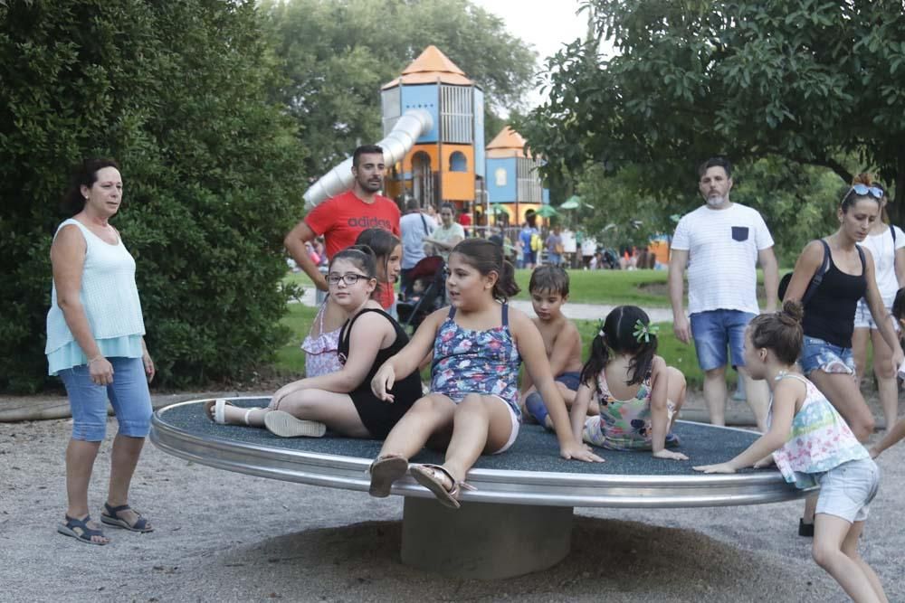 Tarde de bañador en la Ciudad de los Niños