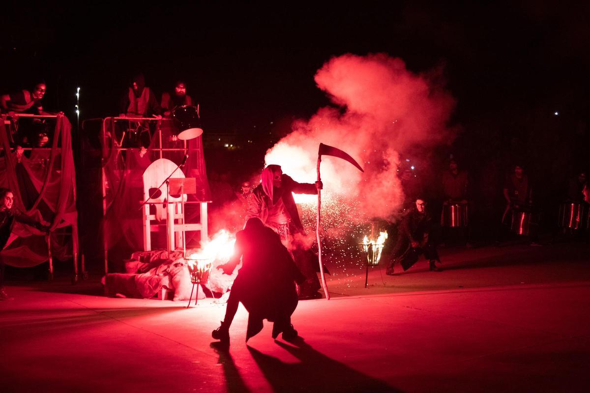 Los 'dimonis' en la Nit de les Ànimes del año pasado