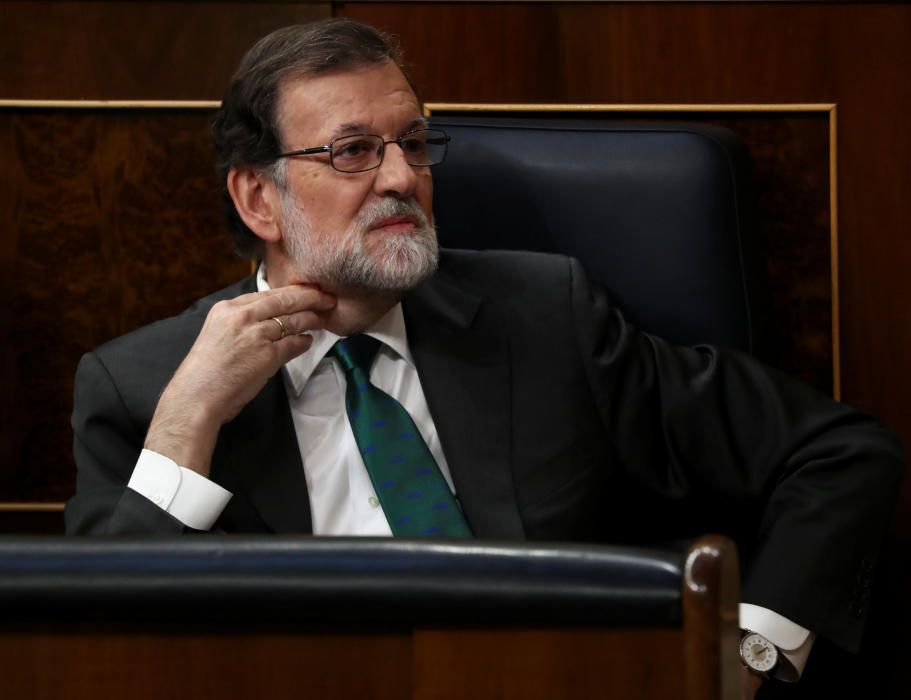 Moció de censura del PSOE contra Rajoy