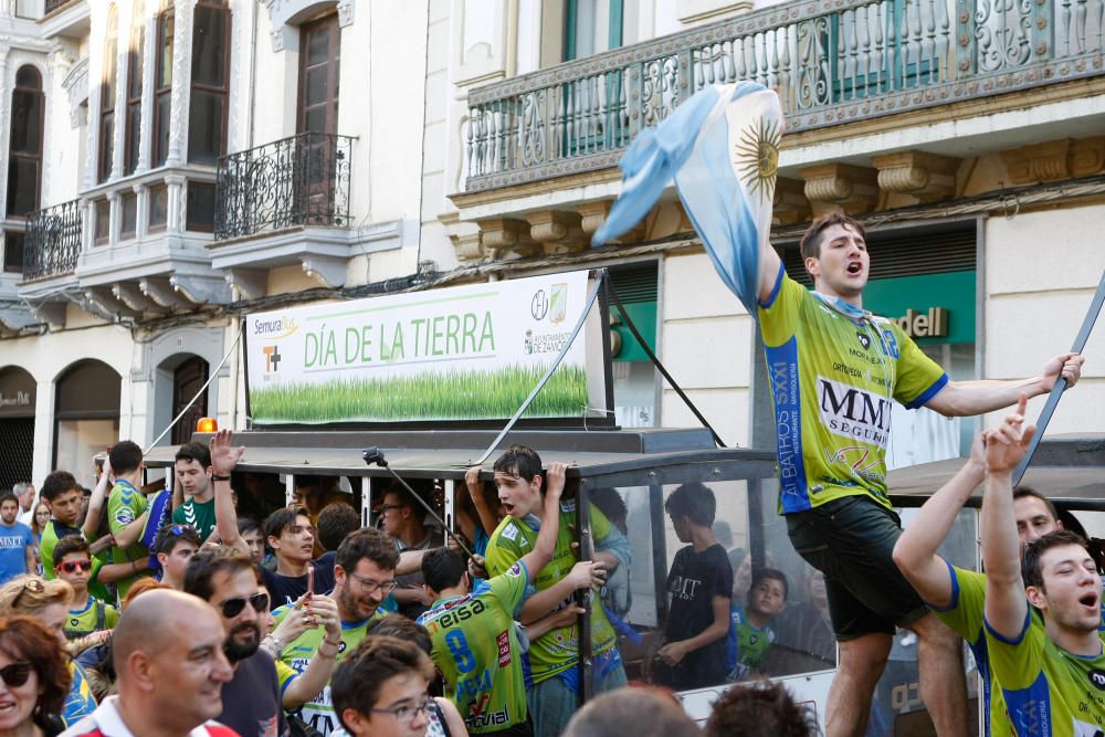 Zamora celebra el ascenso del MMT Seguros