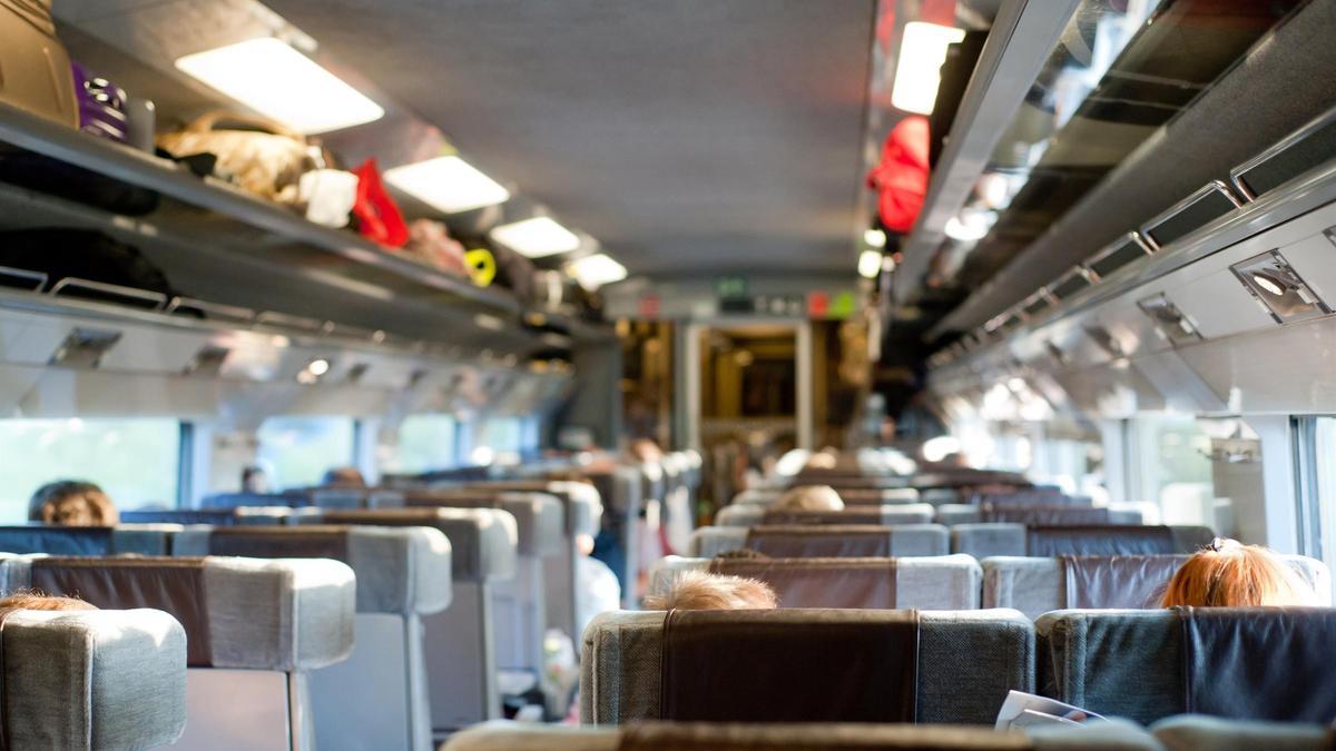 Interior de un tren