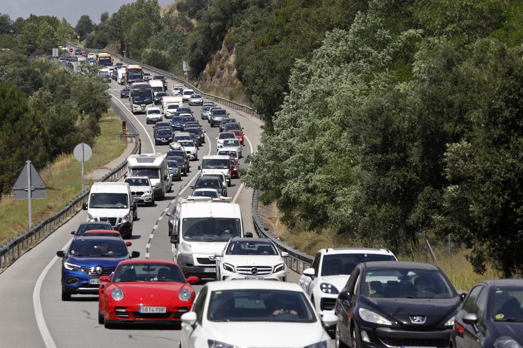 Cues quilomètriques per accedir a la Costa Brava centre