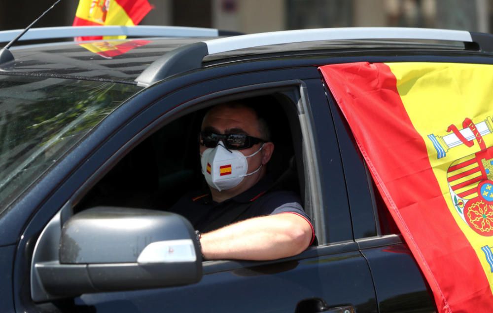 Manifestación contra el Gobierno convocada por Vox en Valencia