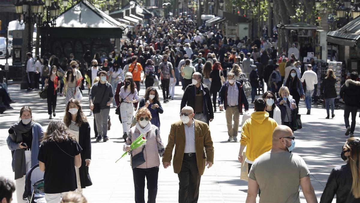 Sant Jordi vuelve a la calle