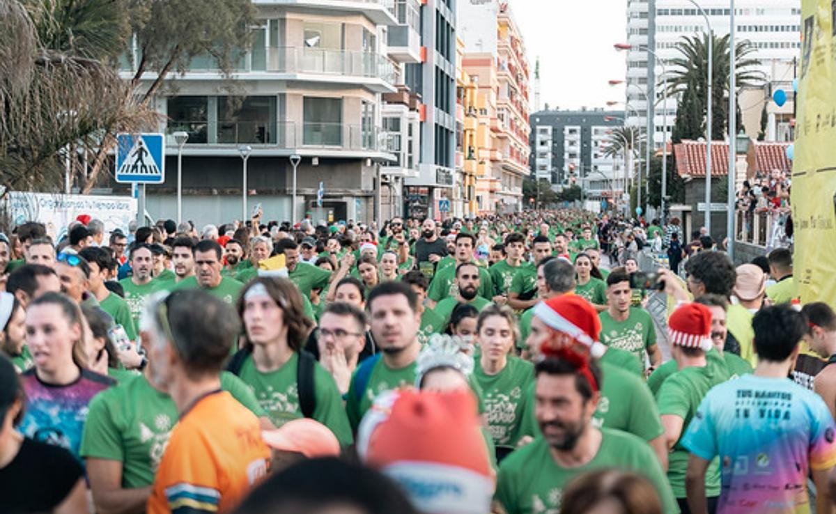 Esta es la tercera San Silvestre más multitudinaria de España.