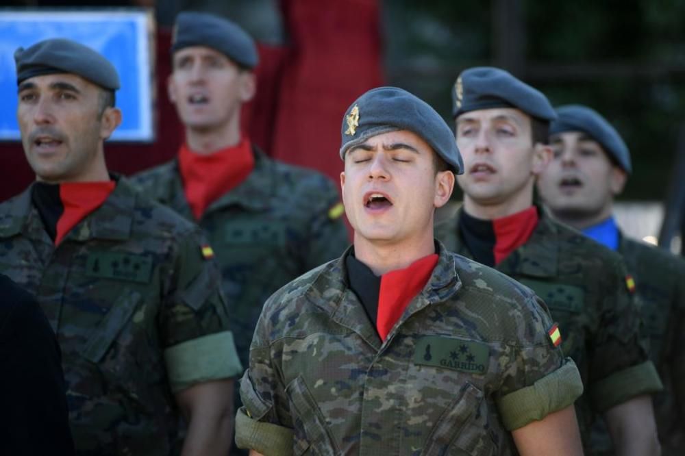 El general Romero Losada se despide de la Brilat