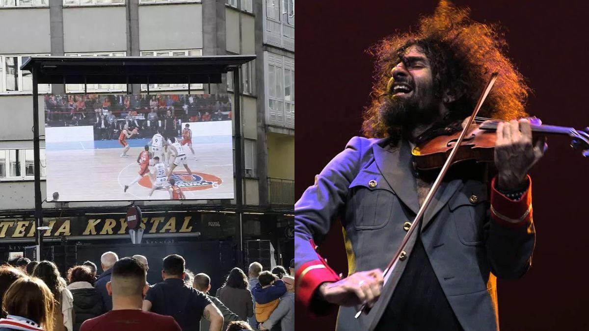 El partido del Obradoiro y el concierto de Ara Malikian son dos de las citas más destacadas para este fin de semana en Santiago