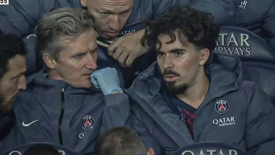 Luis Enrique, sobre las lesiones de Vitinha y Kvaratskhelia: "Es una pena, no es positivo"