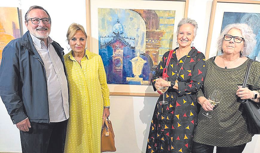 Juan Manuel Pastor, Tina Miró, Mercedes Ibáñez y Magdalena Pou.