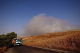Controlado el incendio del vertedero del Lobatón y desactivada la fase de emergencia