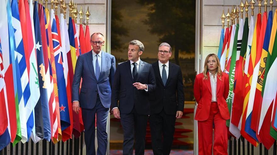 Macron y Starmer anuncian una 