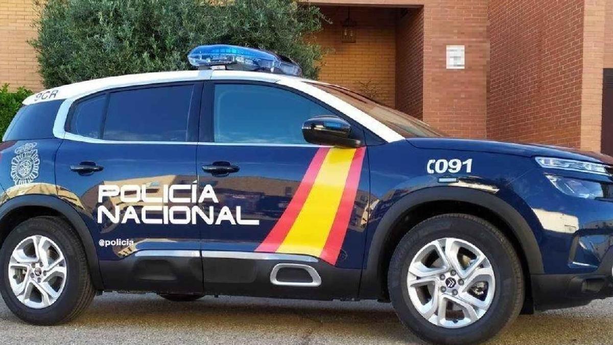 Coche de la Policía Nacional.