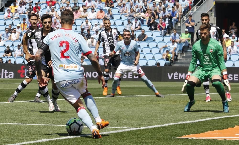 Las fotos del último partido de Liga en Balaídos entre el Celta y el Levante