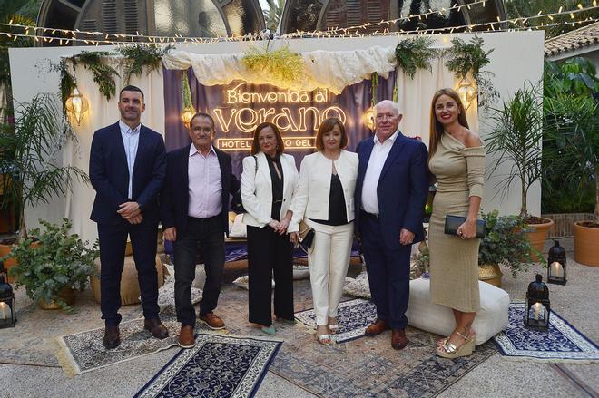 La gala benéfica del verano en el hotel Huerto del Cura de Elche fue todo un éxito