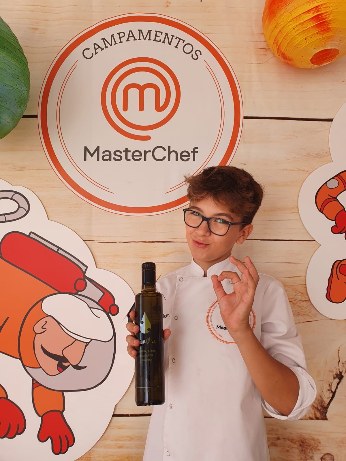 GALERÍA | Campamentos MasterChef con Aurelia, Garrote y alimentos de Zamora