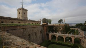 El Castillo de Montjuïc, en Barcelona.