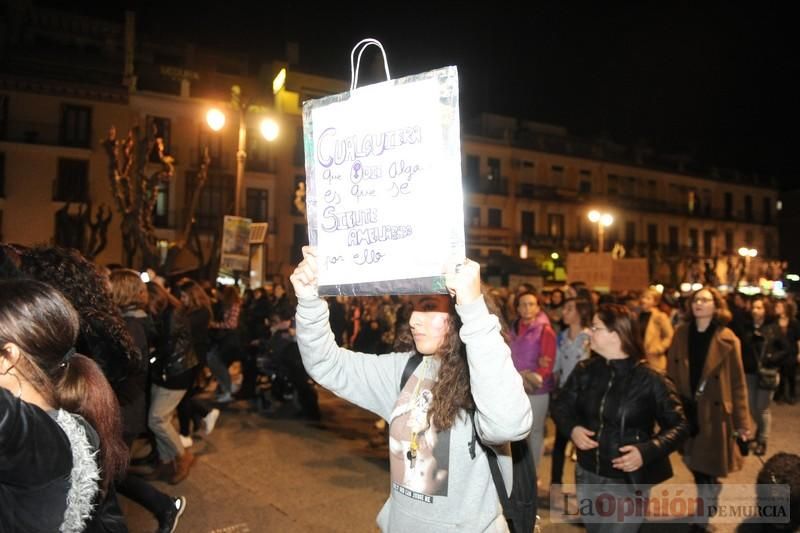 Manifestación por el Día de la Mujer en Murcia