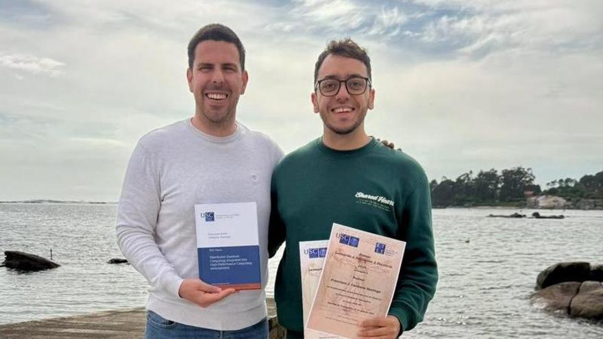 A Illa celebra el doctorado en Computación Cuántica y el segundo premio docente de Javi Cardama