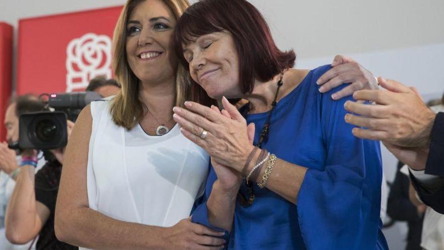 Susana Díaz: &quot;Ahora toca este país, España, y luego el PSOE&quot;