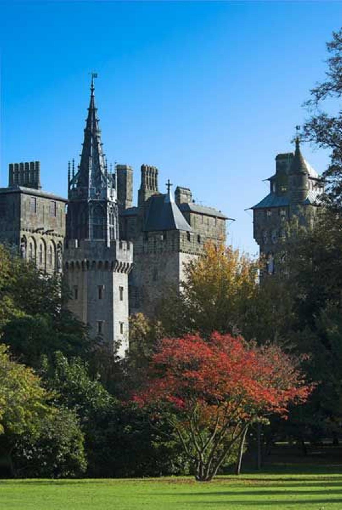 Exterior del Castillo de Cardiff