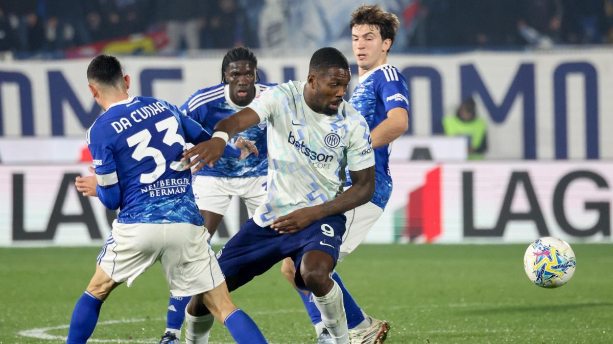 Inter y Como lo dejan todo para la vuelta en San Siro