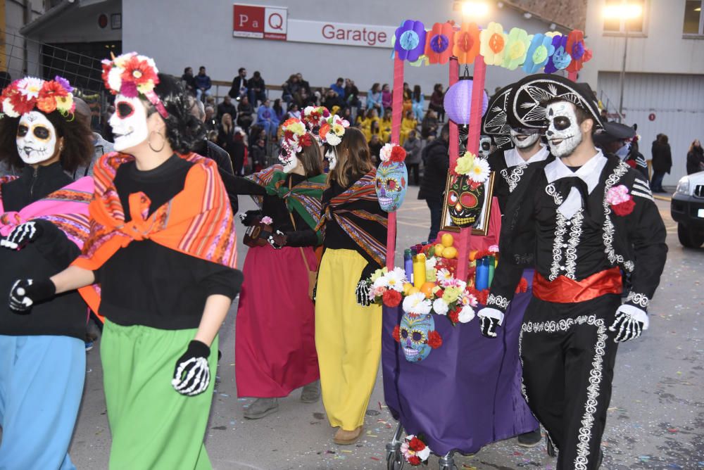 Rua de Carnaval a Gironella