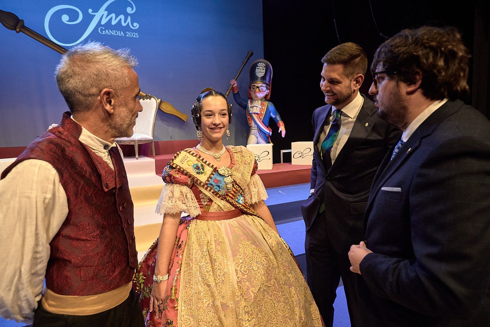 Presentación de las Falleras Mayores de Gandia