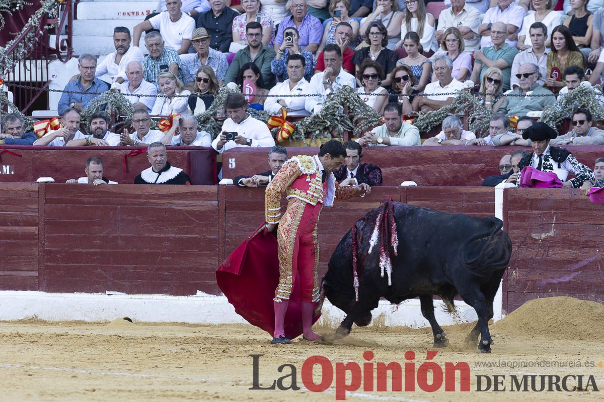 Tercer festejo de la Feria Taurina de Murcia (Talavante, Paco Ureña y Roca Rey), en imágenes