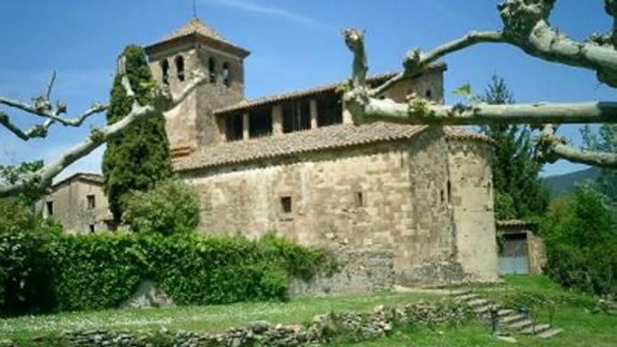 L&#039;església romànica de Sant Andreu de Socarrats.