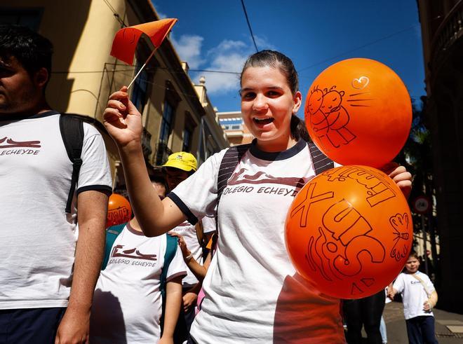 Quinta caminata por la igualdad de los niños y jóvenes con discapacidad en Santa Cruz