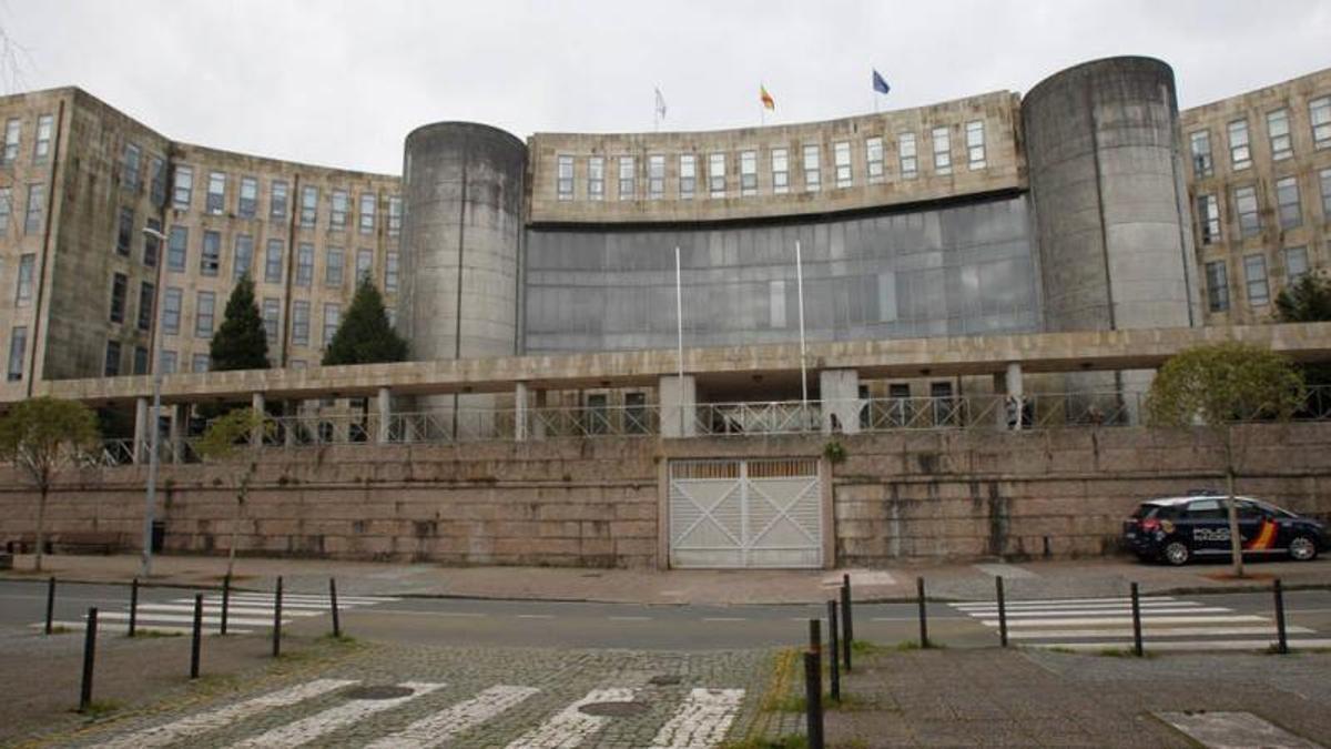 Sede compostelana de la Audiencia Provincial de A Coruña.