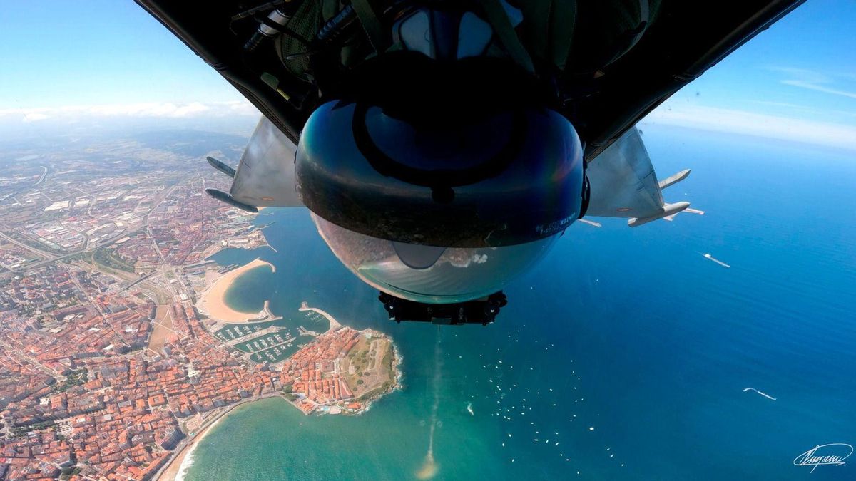 El espectacular vídeo del Festival Aéreo de Gijón