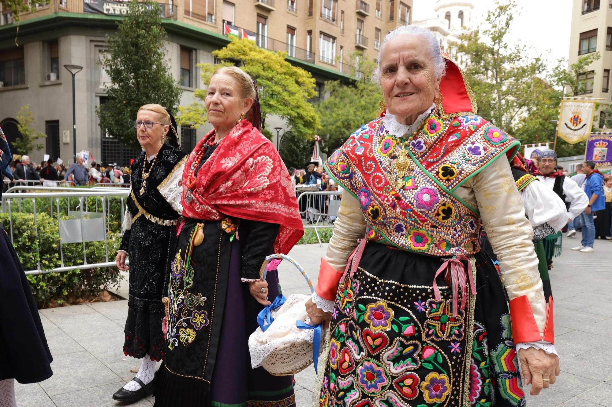 La Ofrenda de Frutos brilla un año más por el centro de Zaragoza