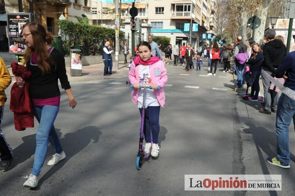 Marcha solidaria de Jesús-María por Haití