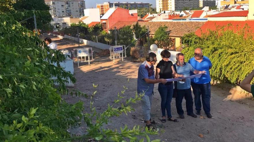 Comienzan las obras para habilitar un mirador en Osario Romano