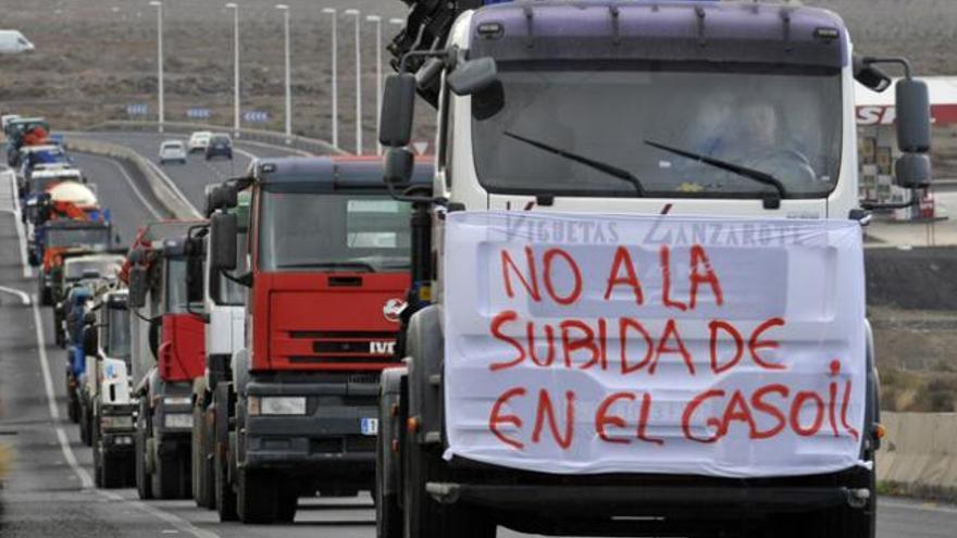 Protesta del sector el pasado mes de abril. | lp/dlp