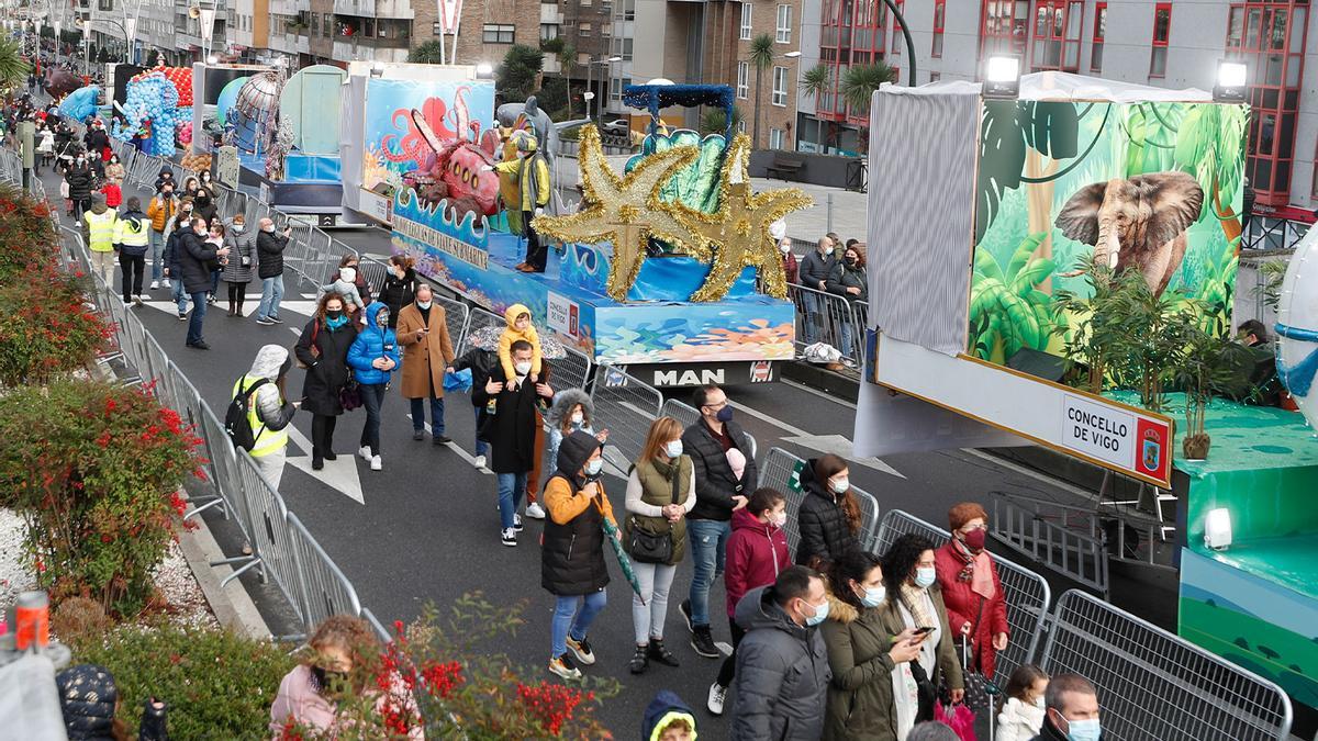 Las mejores fotos de la cabalgata 2022 de Vigo