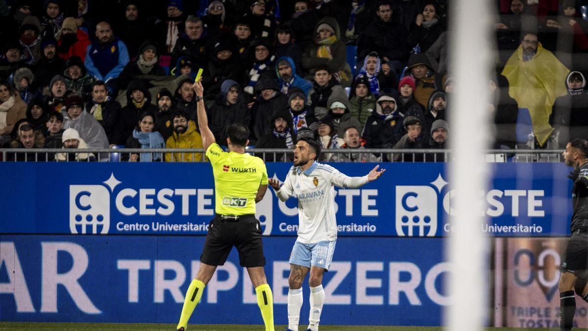 Mallo, en el Zaragoza-Castellón del pasado curso.